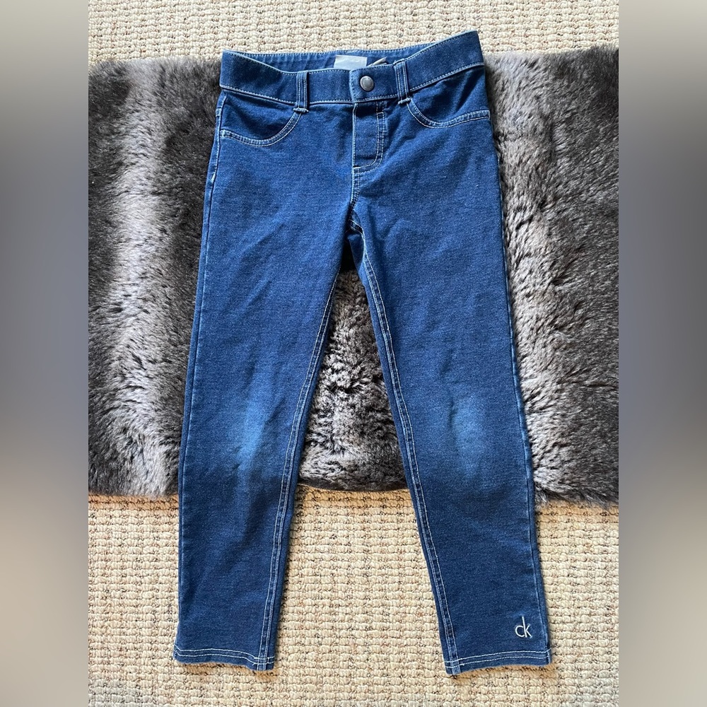 Girls Calvin Klein Jeggings ( Size 7 )